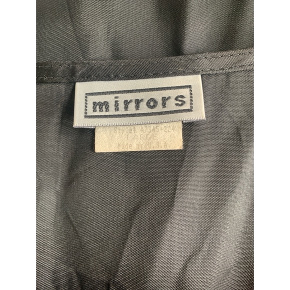 Vintage Mirrors Embroidered Pumpkin Vest Women’s Size Large - Picture 4 of 5